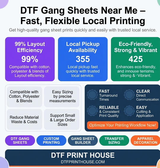 DTF Gang Sheets Near Me