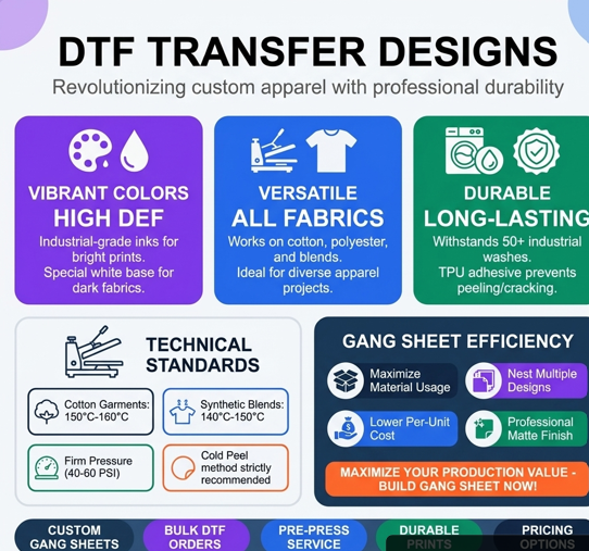 DTF Transfer Designs