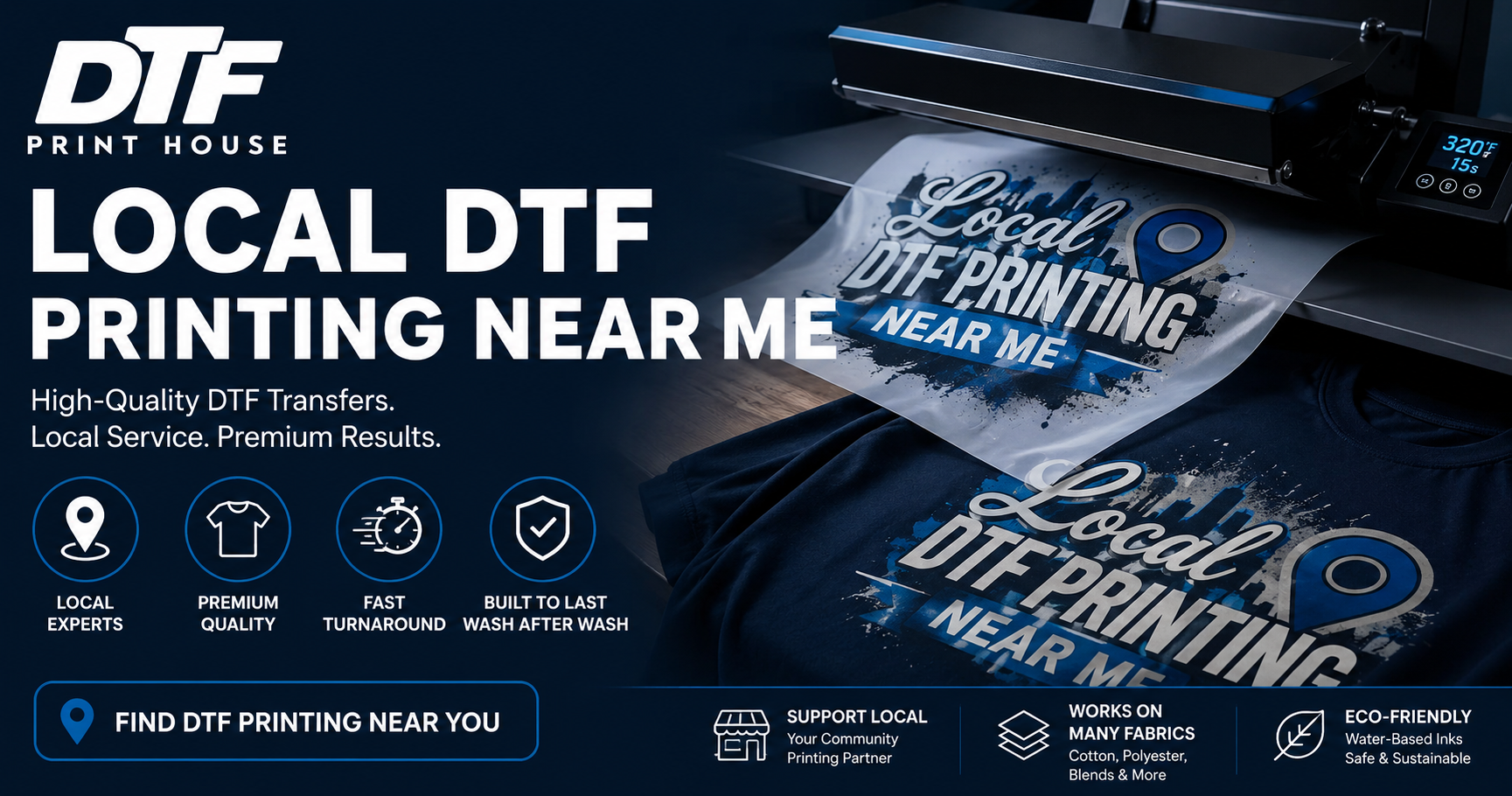 Local DTF Printing Near Me