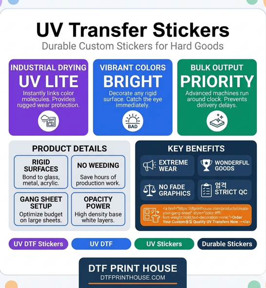 UV Transfer Stickers