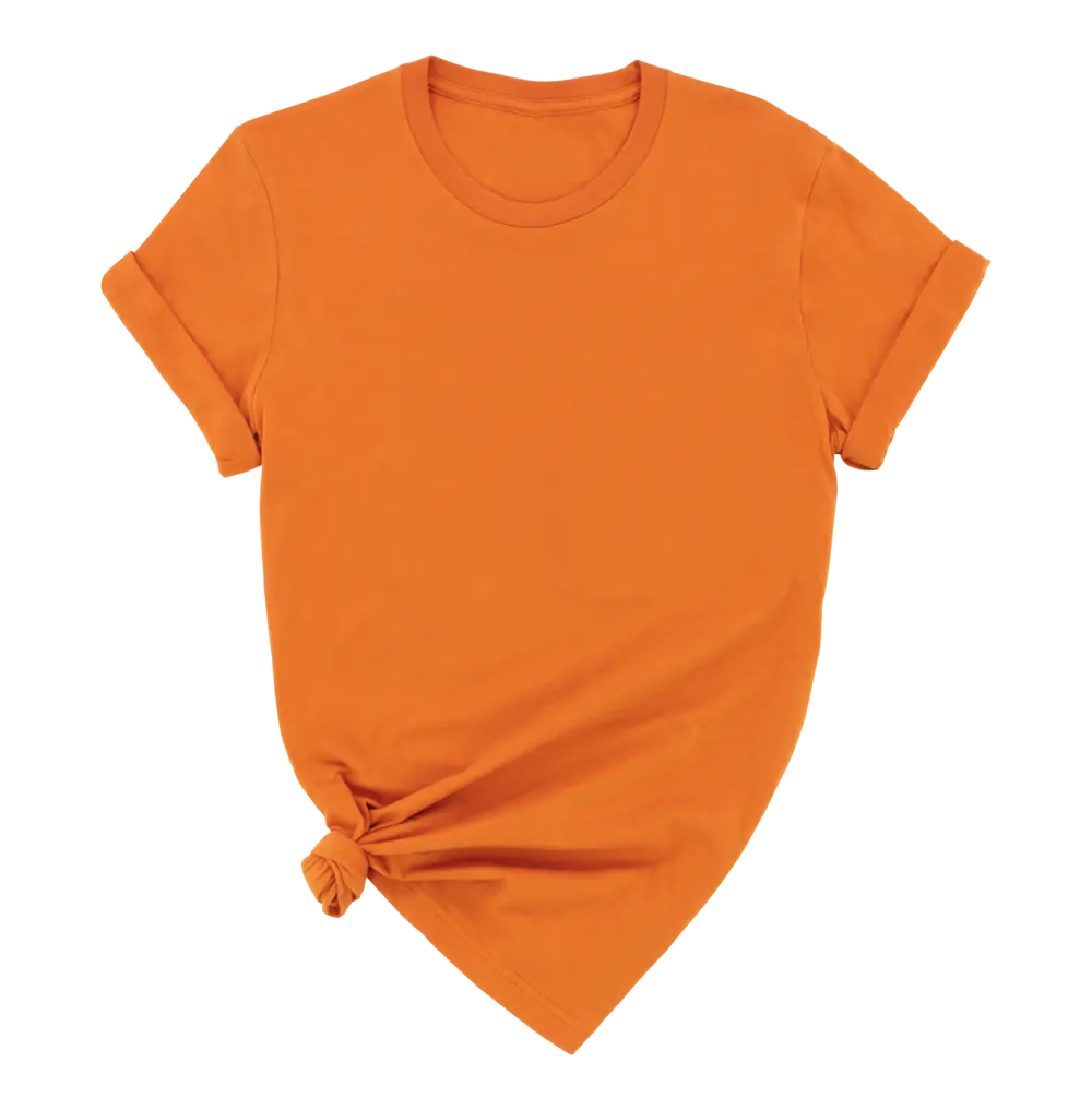 Unisex Adult T-Shirt Burnt Orange