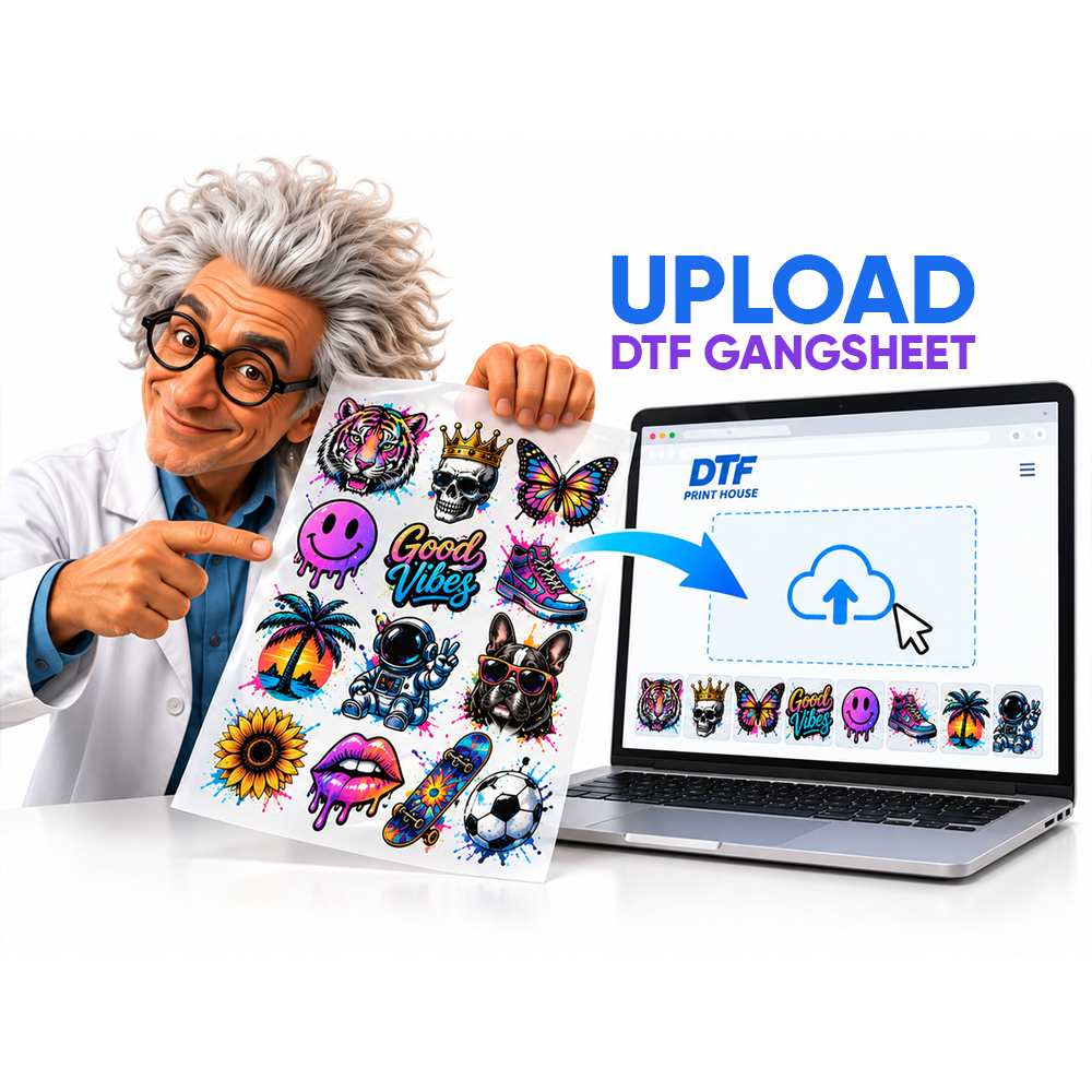 Upload DTF Gang Sheet