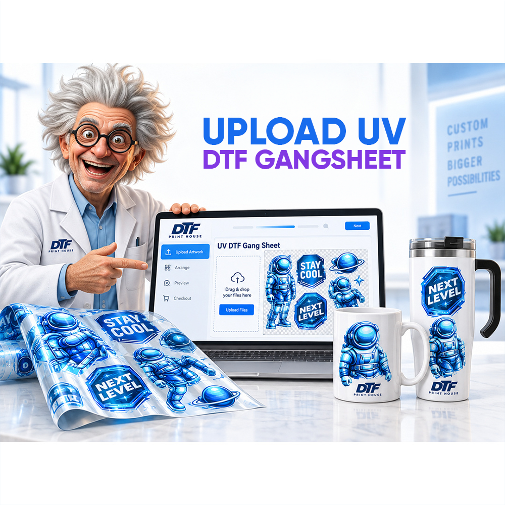 UV DTF Transfersby Size