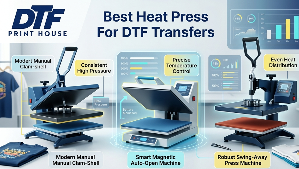 Best Heat Press For DTF Transfers