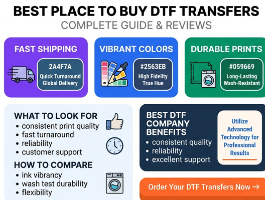 Best Place To Buy DTF Transfers