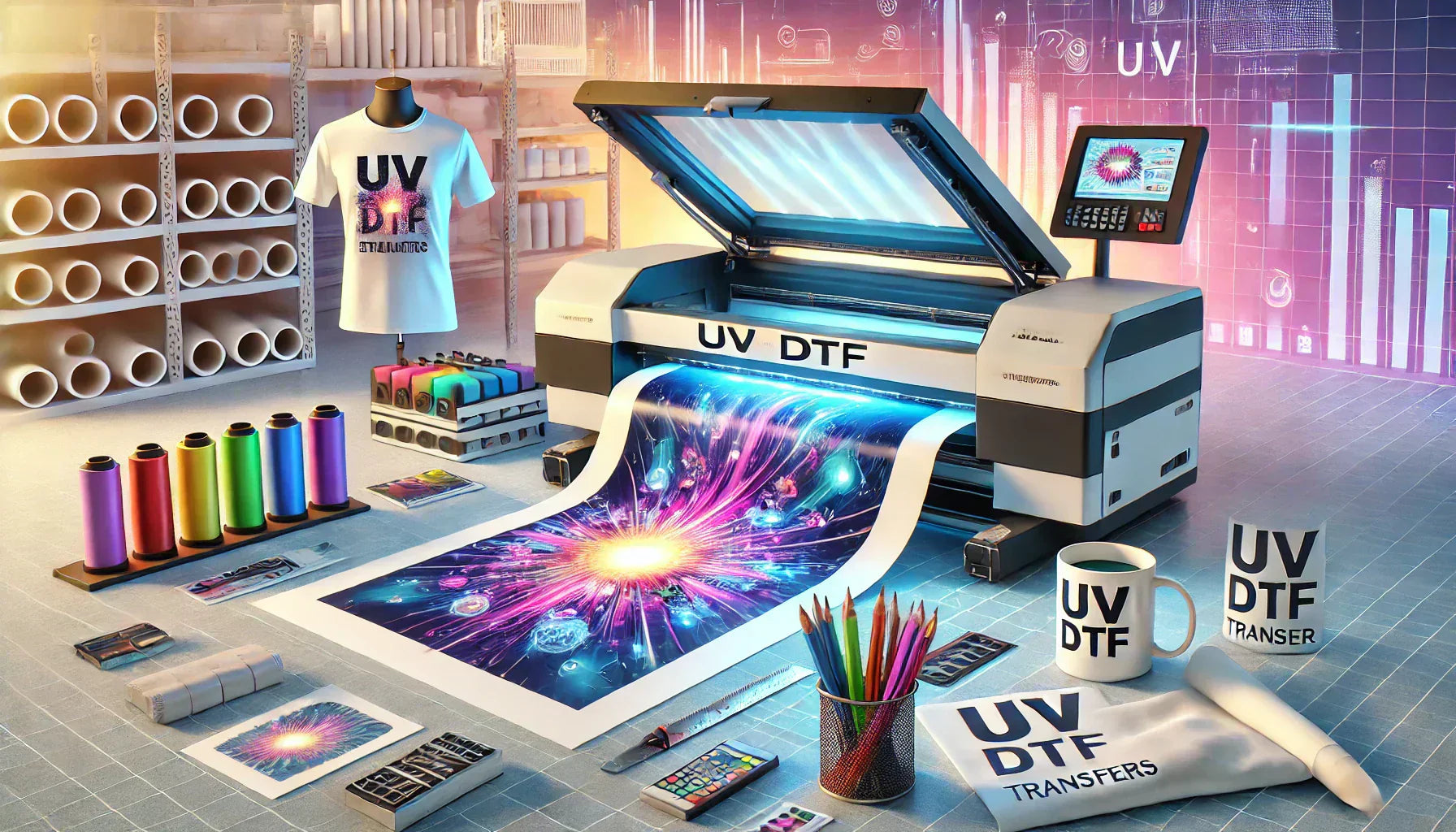 How To Print UV DTF Transfers