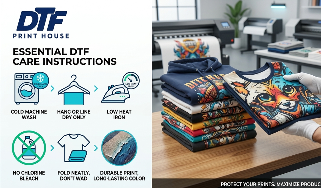 DTF Care Instructions