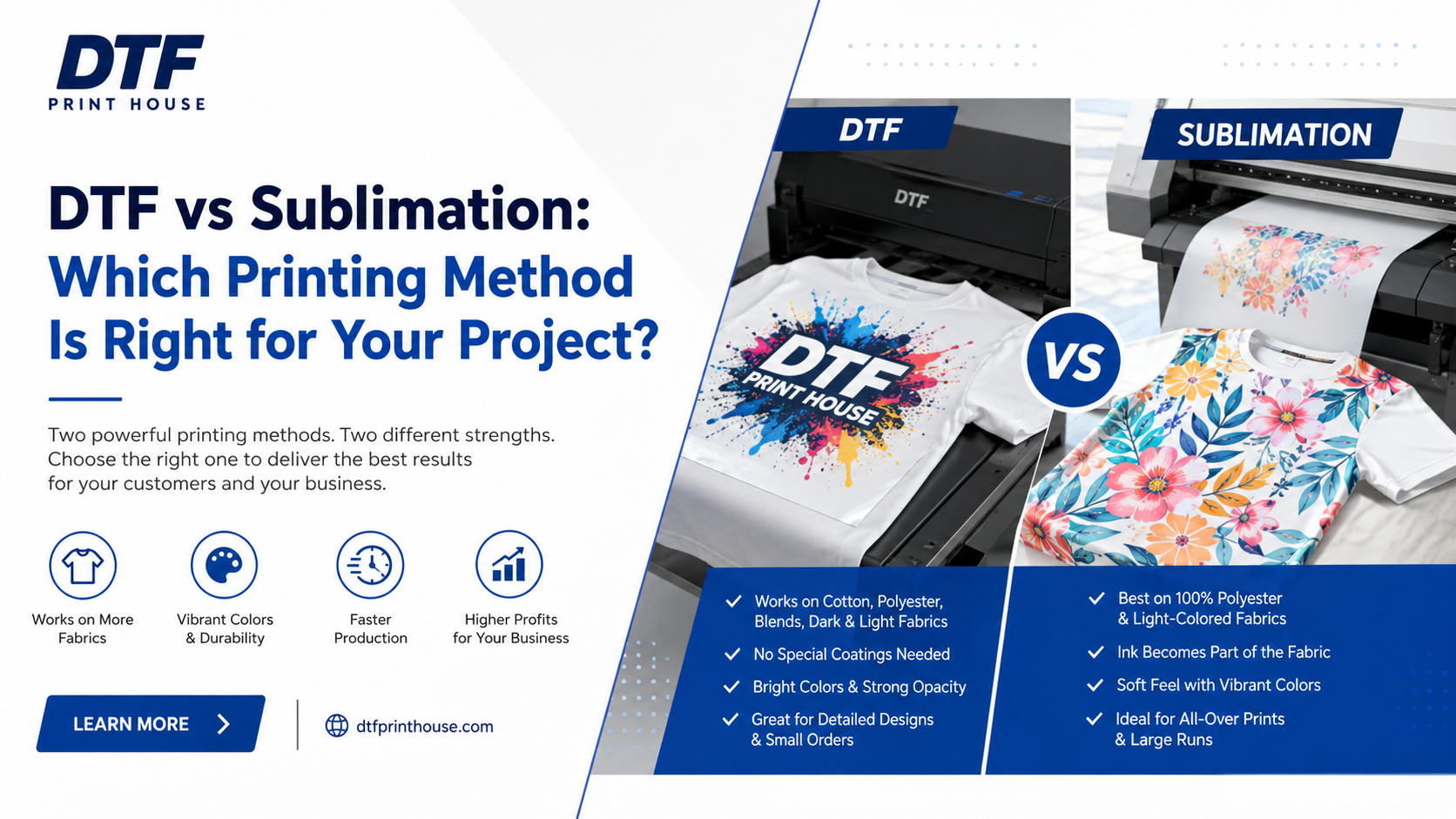DTF vs Sublimation: Which Printing Method Is Right for You?
