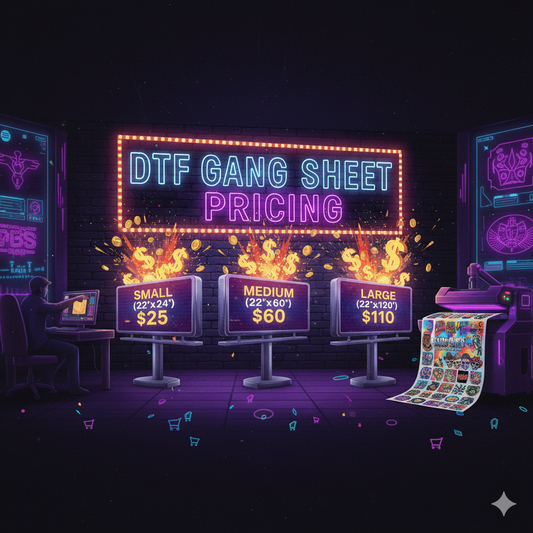 DTF Gang Sheet Pricing