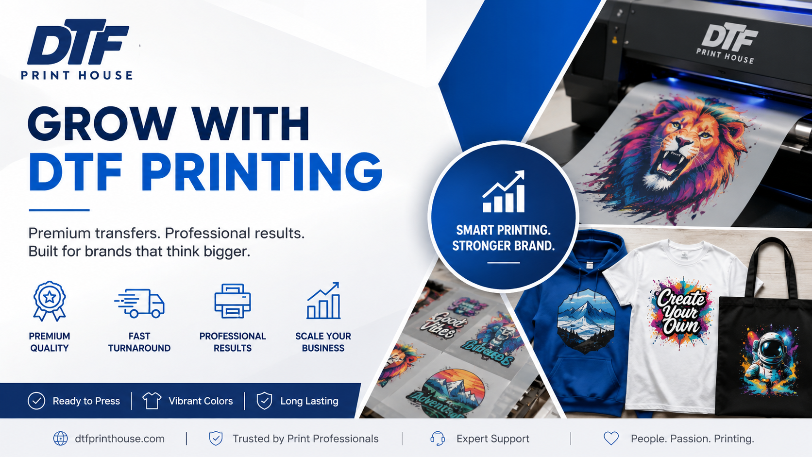 Grow with DTF Printing