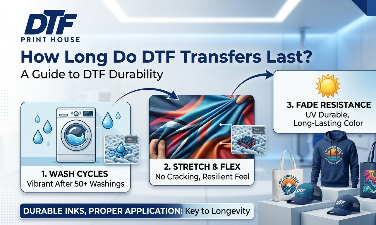 How Long Do DTF Transfers Last? A Guide to DTF Durability