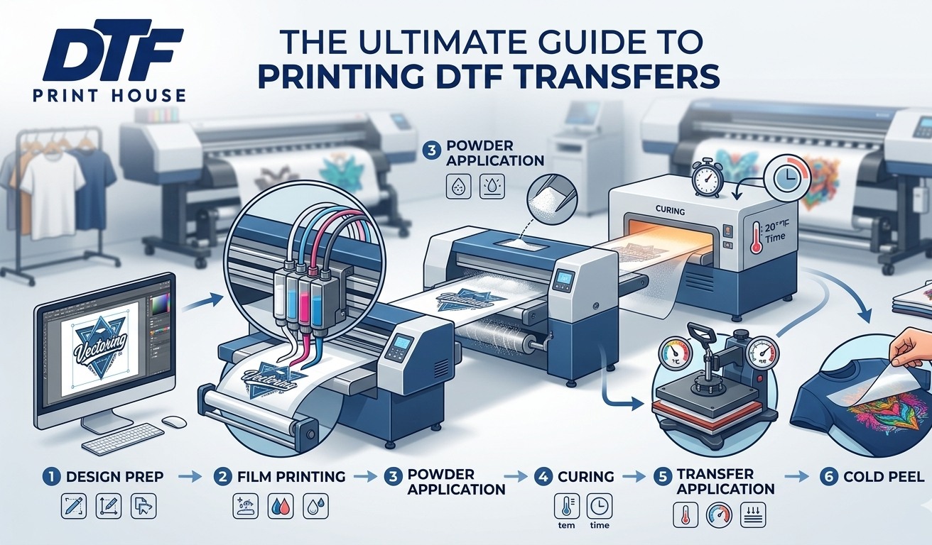 How to Print DTF Transfers