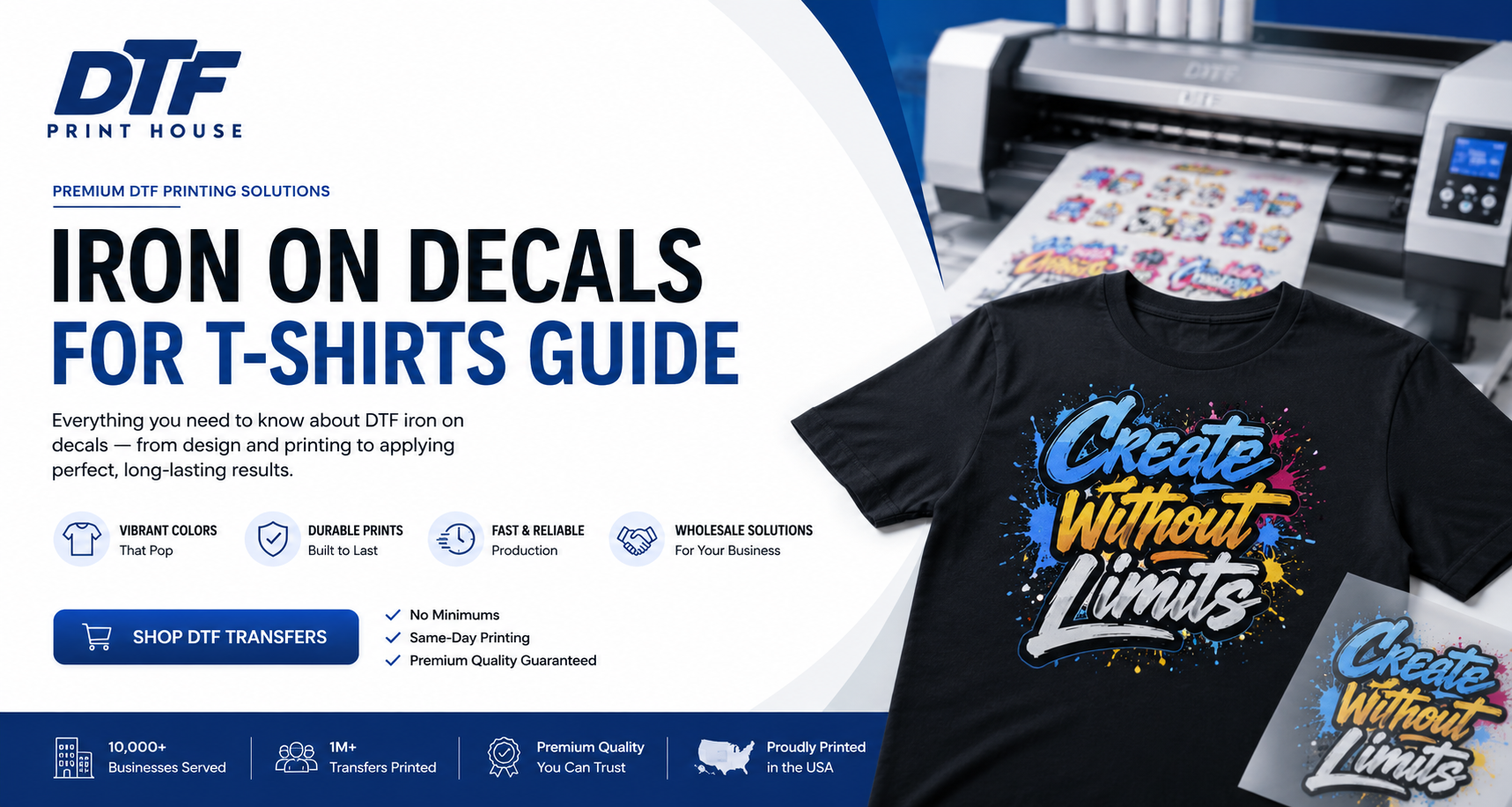 Iron On Decals for T-Shirts Guide