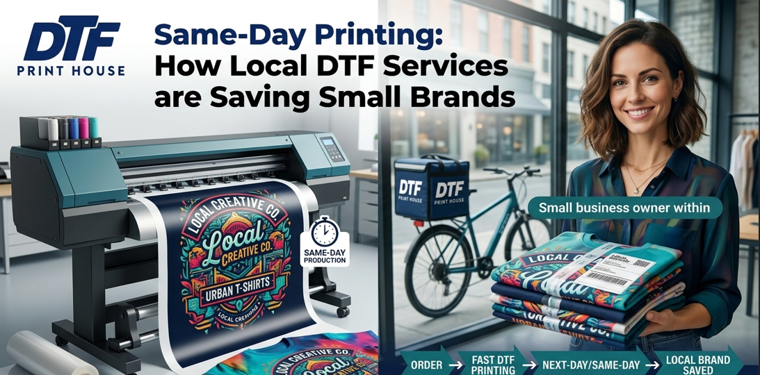 Same-Day Printing: How Local DTF Services are Saving Small Brands.