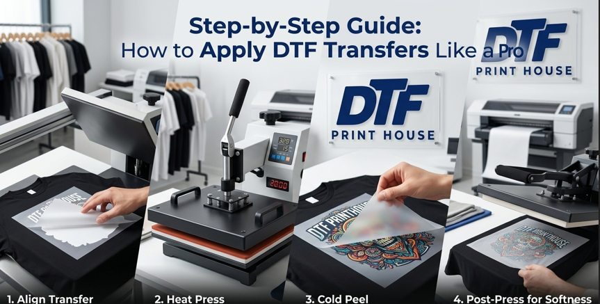 Step-by-Step Guide: How to Apply DTF Transfers Like a Pro