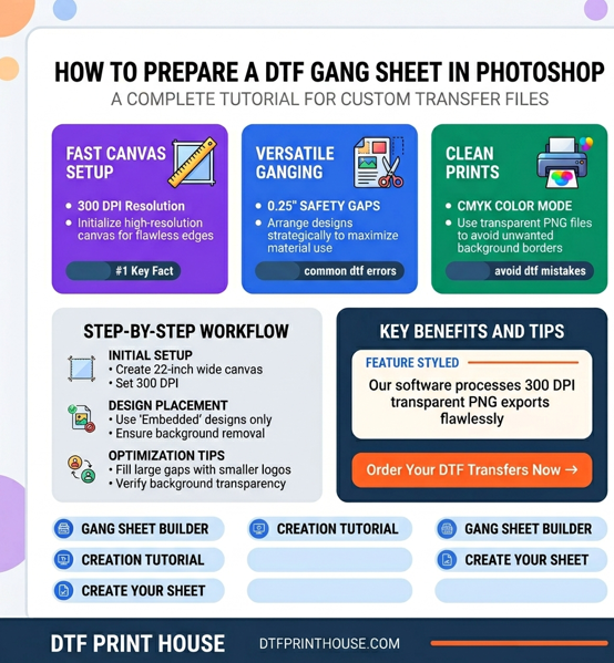 What Is a Gang Sheet in Printing