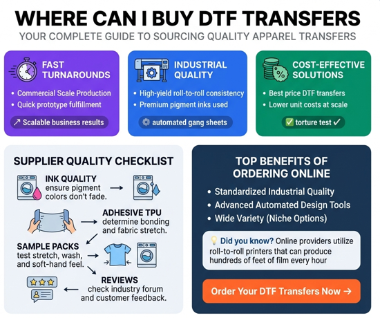 Where Can I Buy DTF Transfers