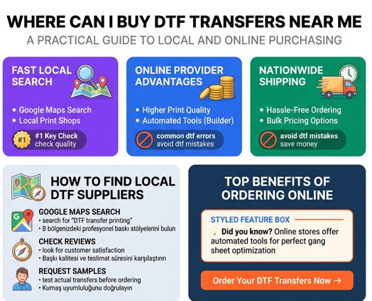 Where Can I Buy DTF Transfers Near Me