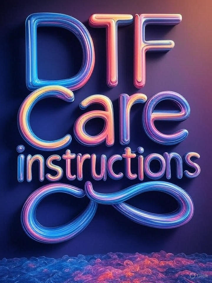 DTF Care Instructions - DTF Print House