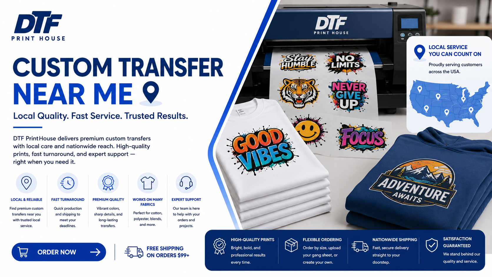 Custom Transfer Near Me