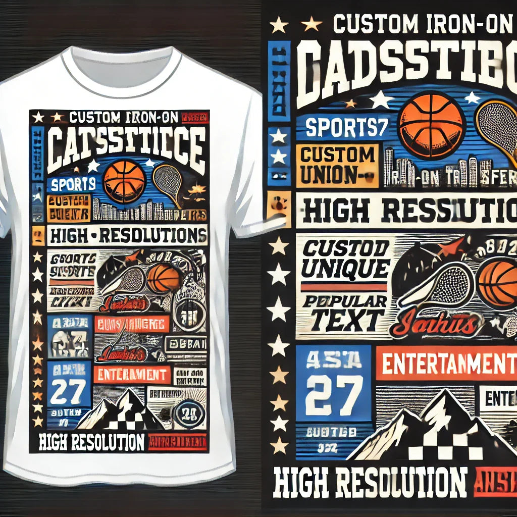 custom iron on transfers - DTF Print House