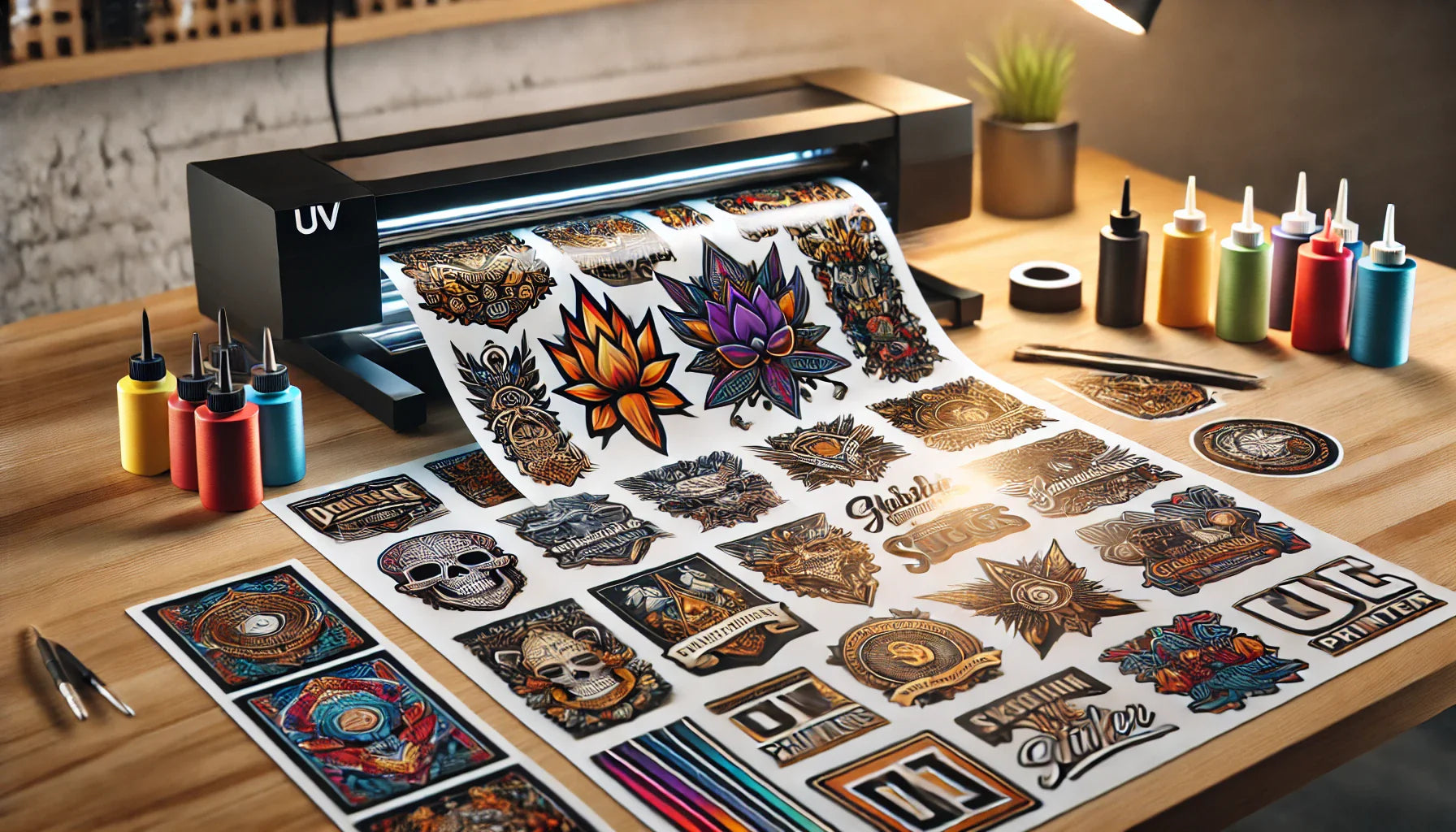 uv stickers - DTF Print House