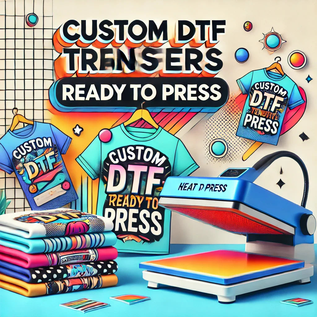 Custom DTF Transfers Ready to Press