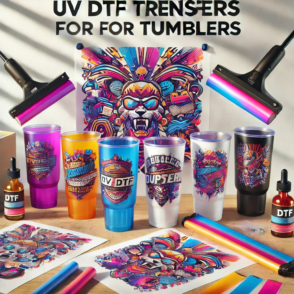 UV DTF Transfers for Tumblers