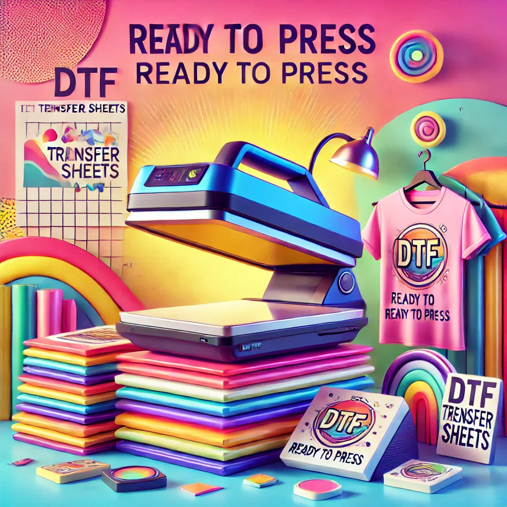 DTF Transfer Sheets Ready to Press
