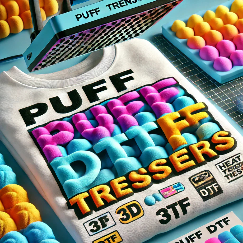 Puff DTF Transfers