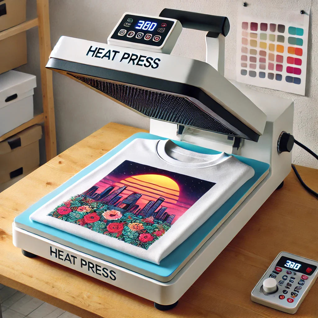 Heat Press for DTF Transfers