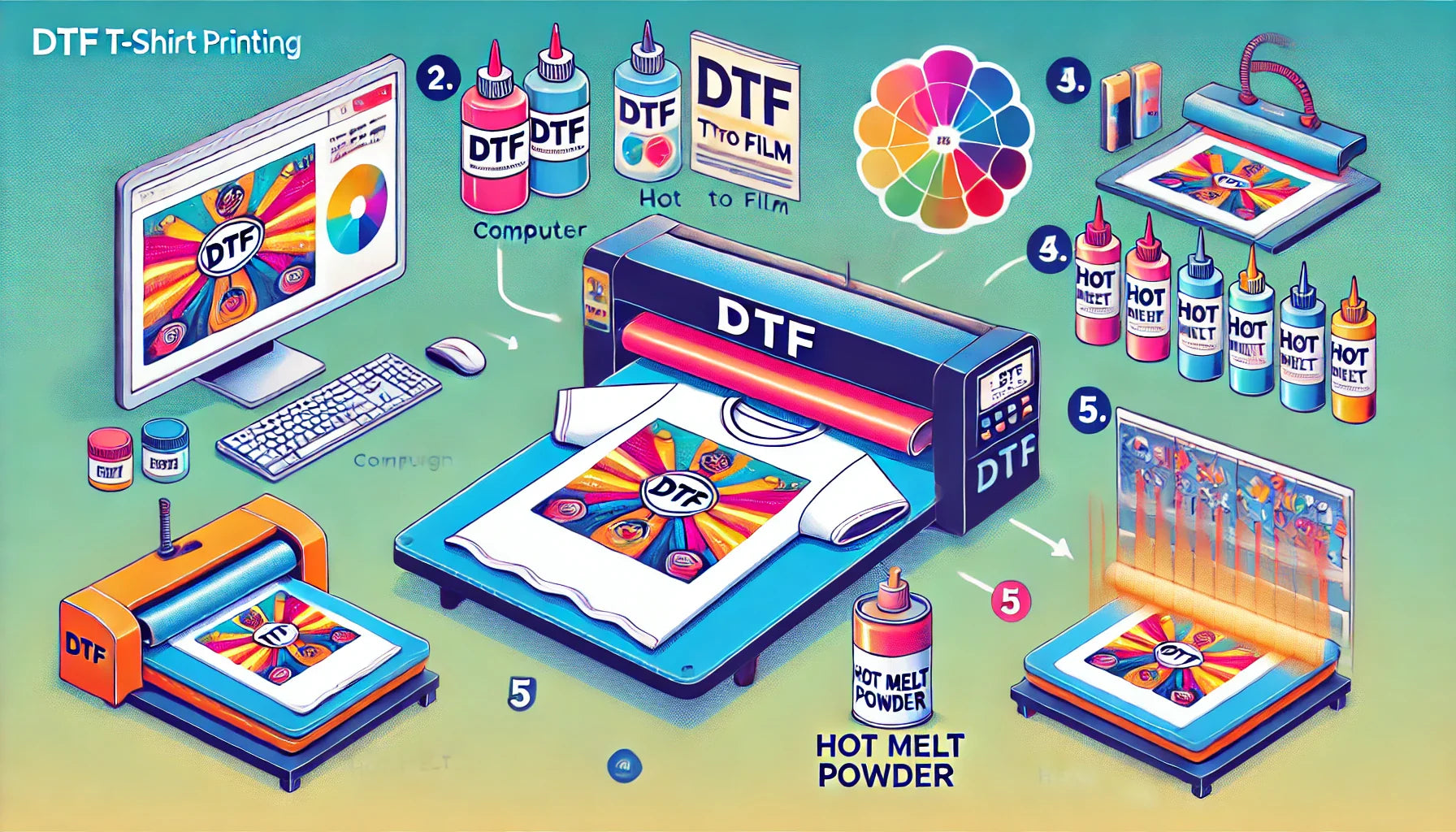 DTF T-shirt Printing