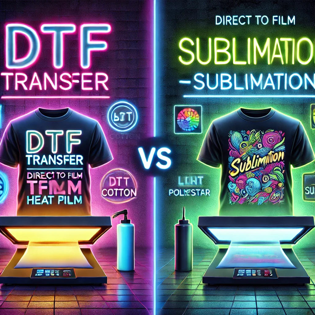 DTF Transfer vs Sublimation