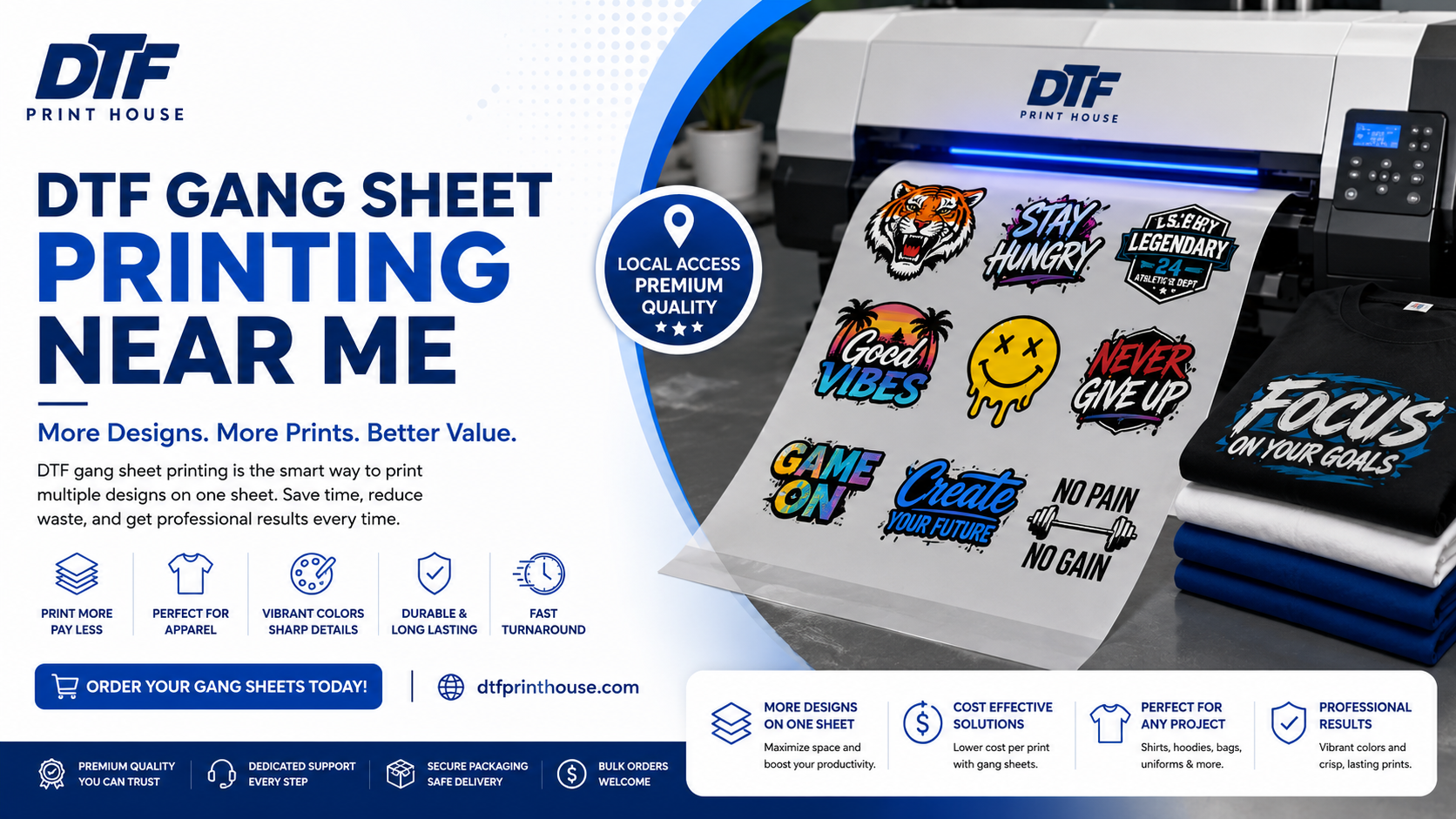 DTF Gang Sheet Printing Near Me