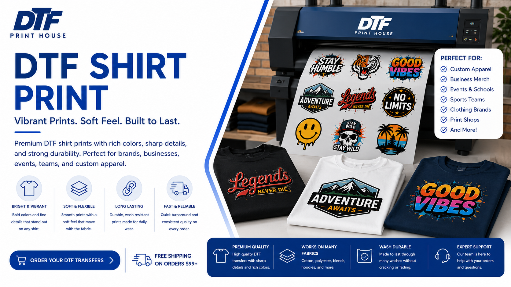 DTF Shirt Print