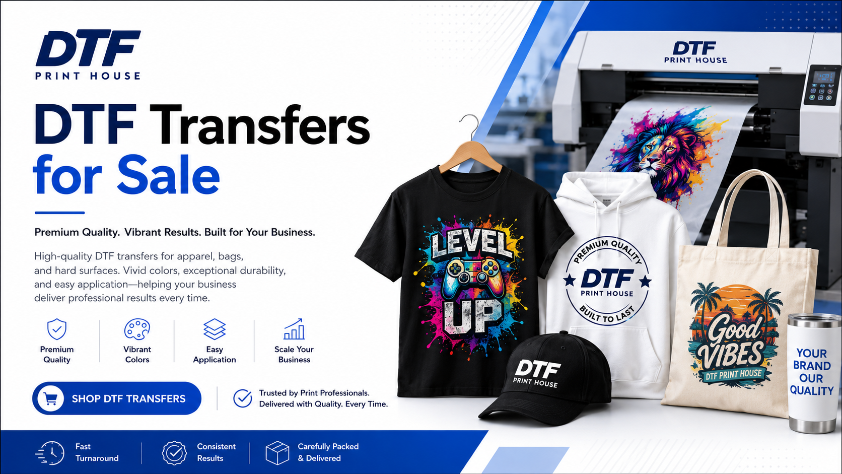 DTF Transfers for Sale