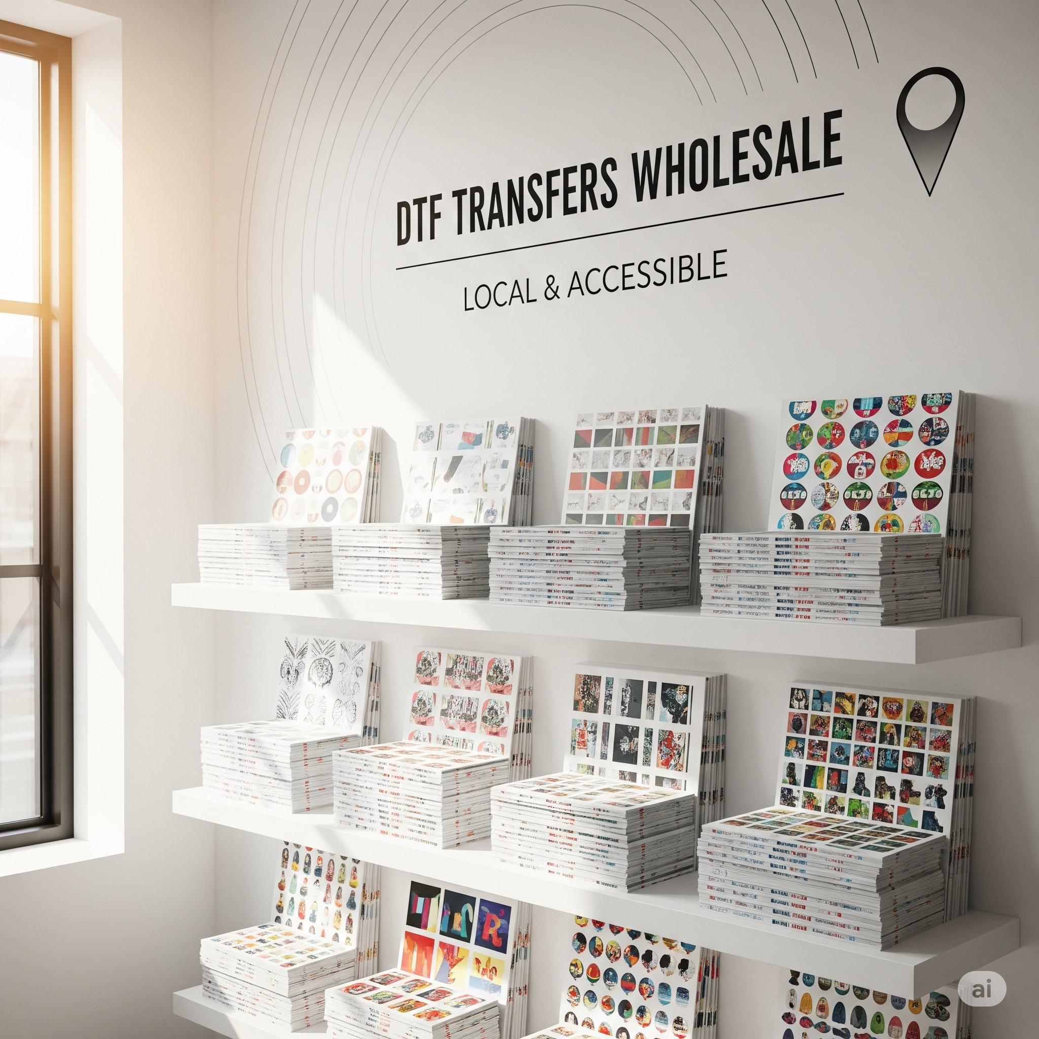 DTF Transfers Wholesale Near Me