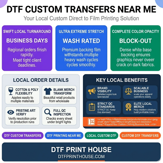 DTF Custom Transfers Near Me