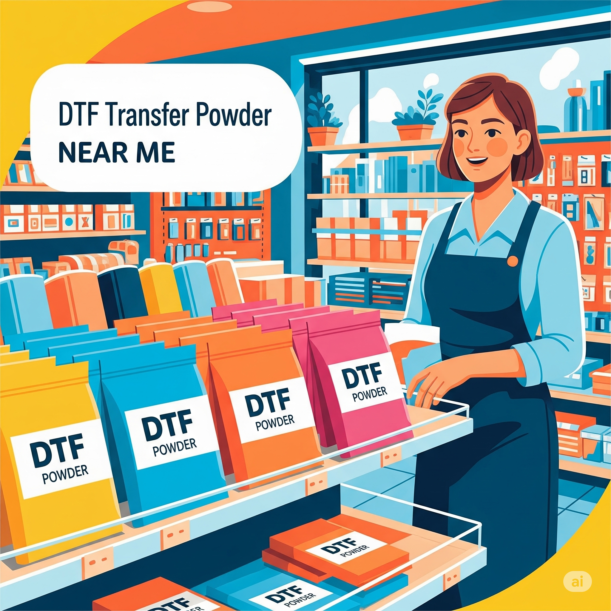 DTF Transfer Powder Near Me