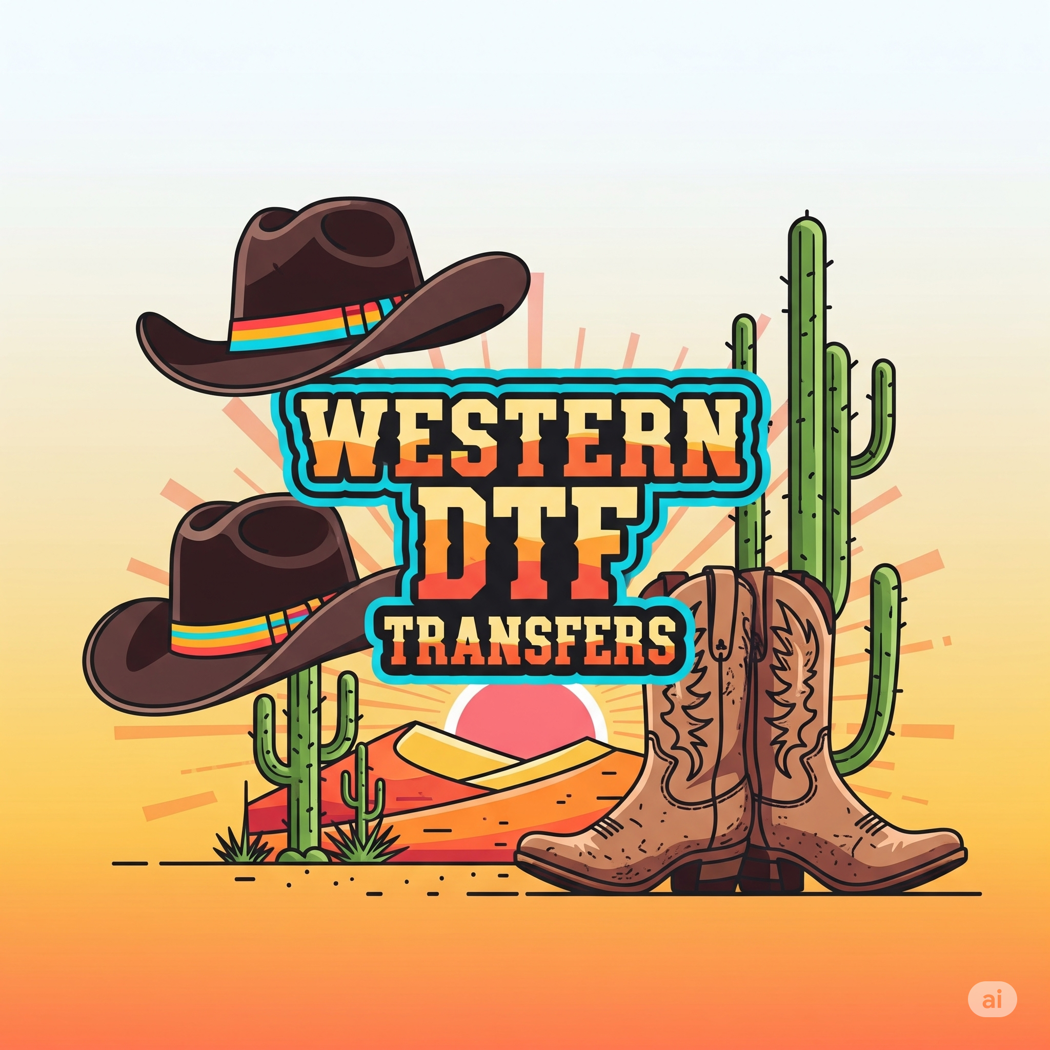 Western DTF Transfers