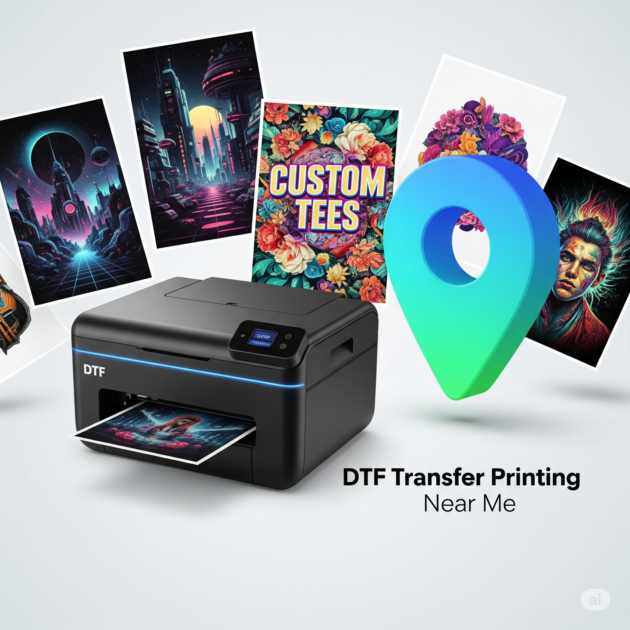 DTF Transfer Printing Near Me