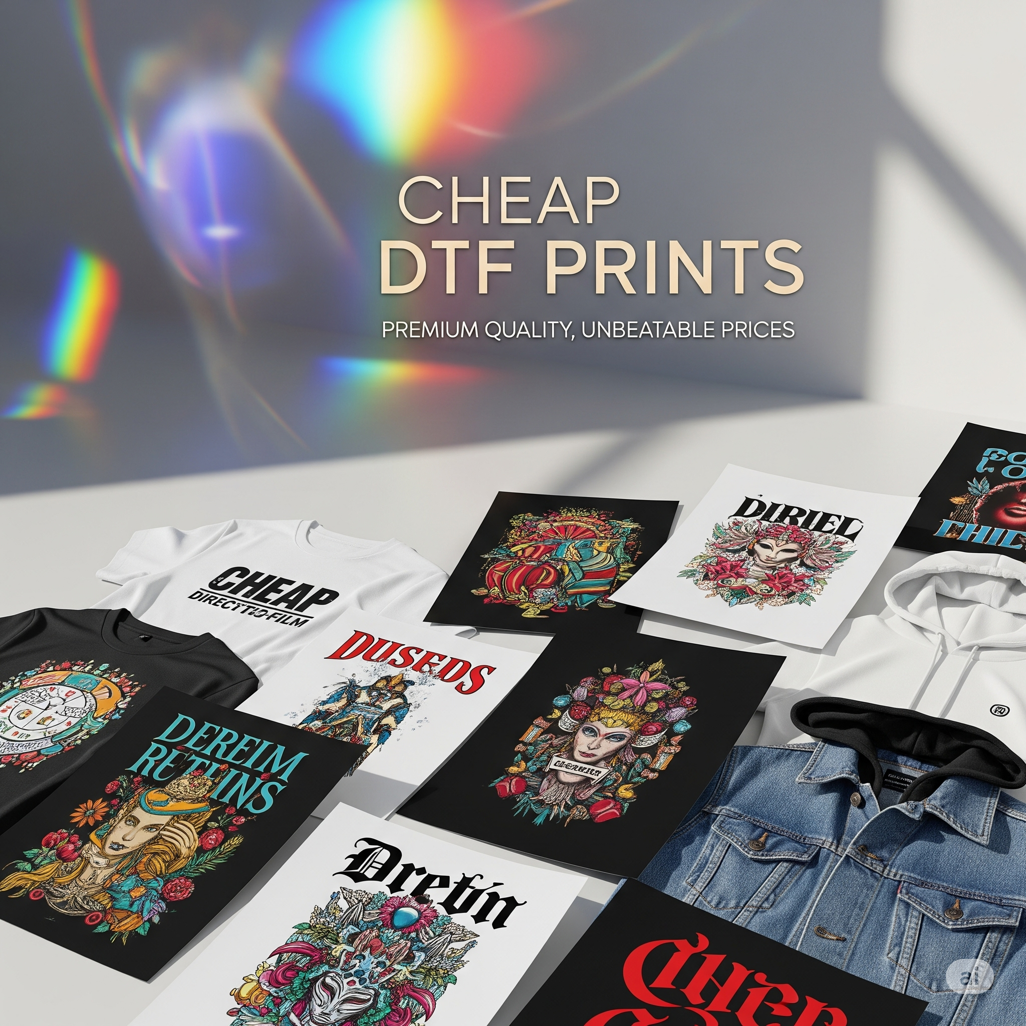 Cheap DTF Prints
