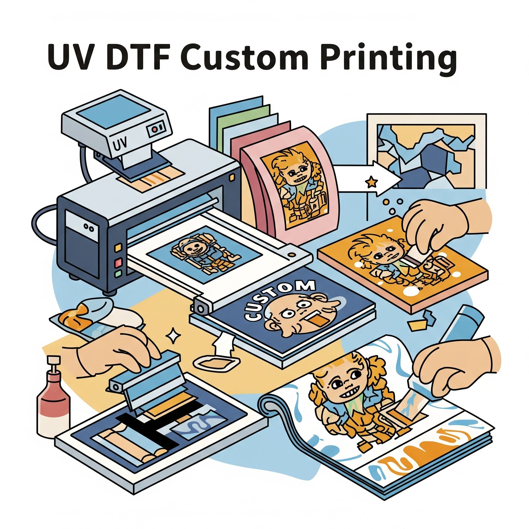 UV DTF Custom Printing