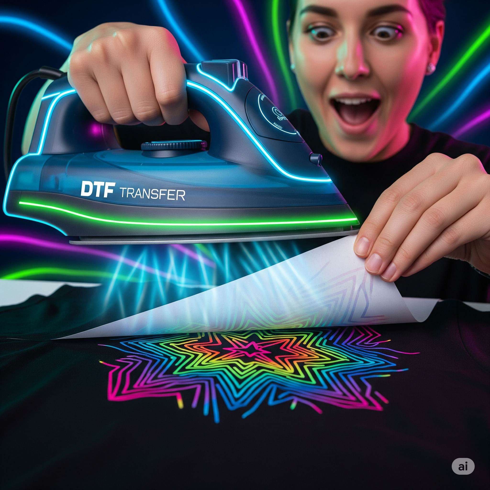 DTF Transfer With Iron