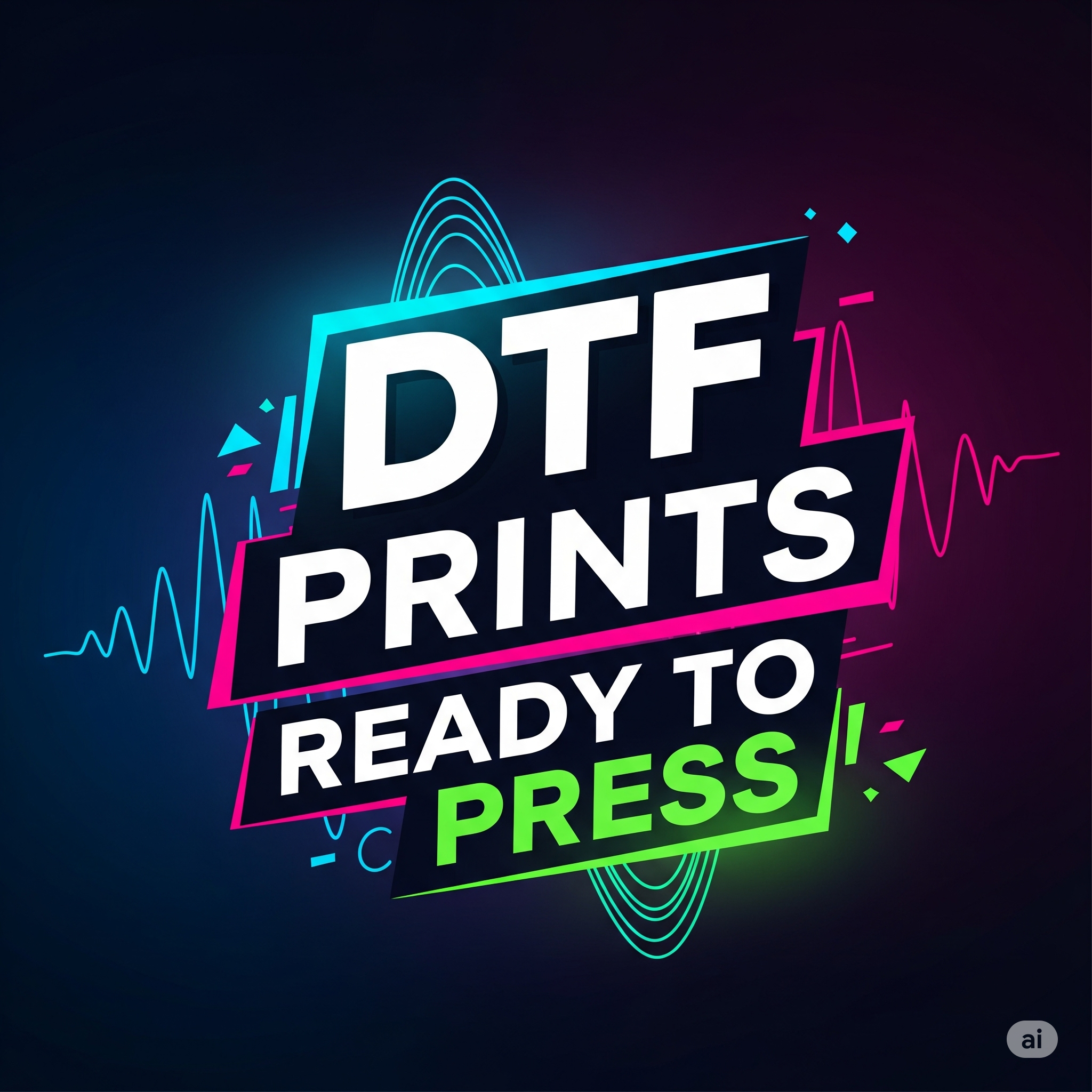 DTF Prints Ready To Press