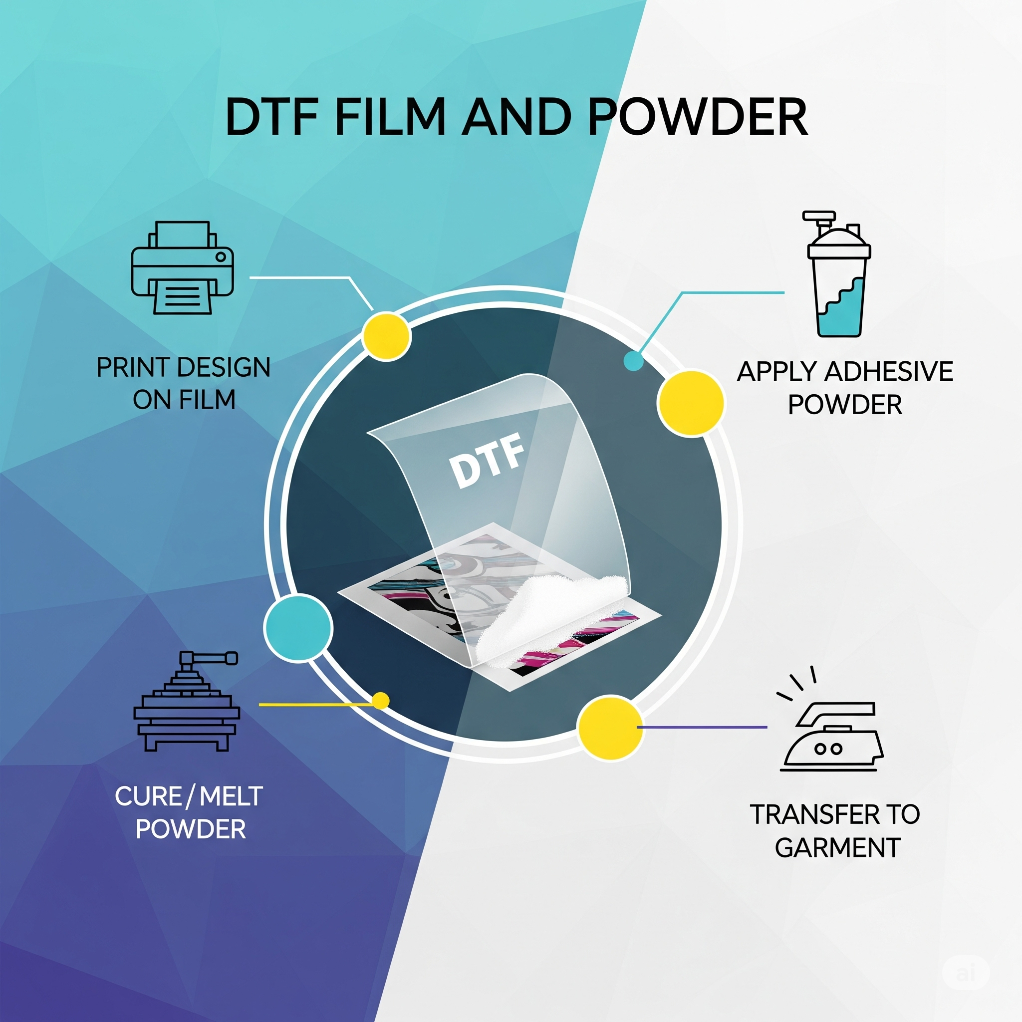 DTF Film And Powder