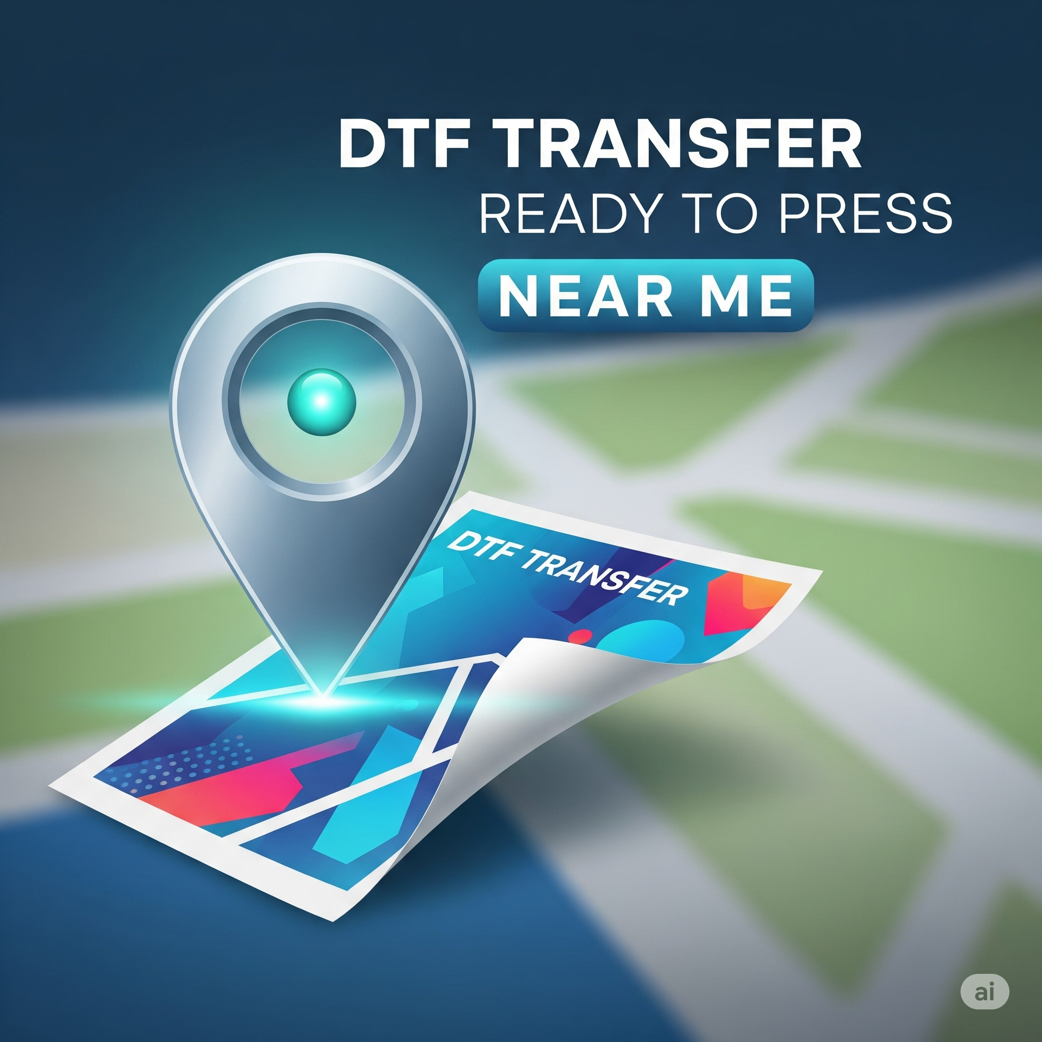 DTF Transfer Ready to Press Near Me