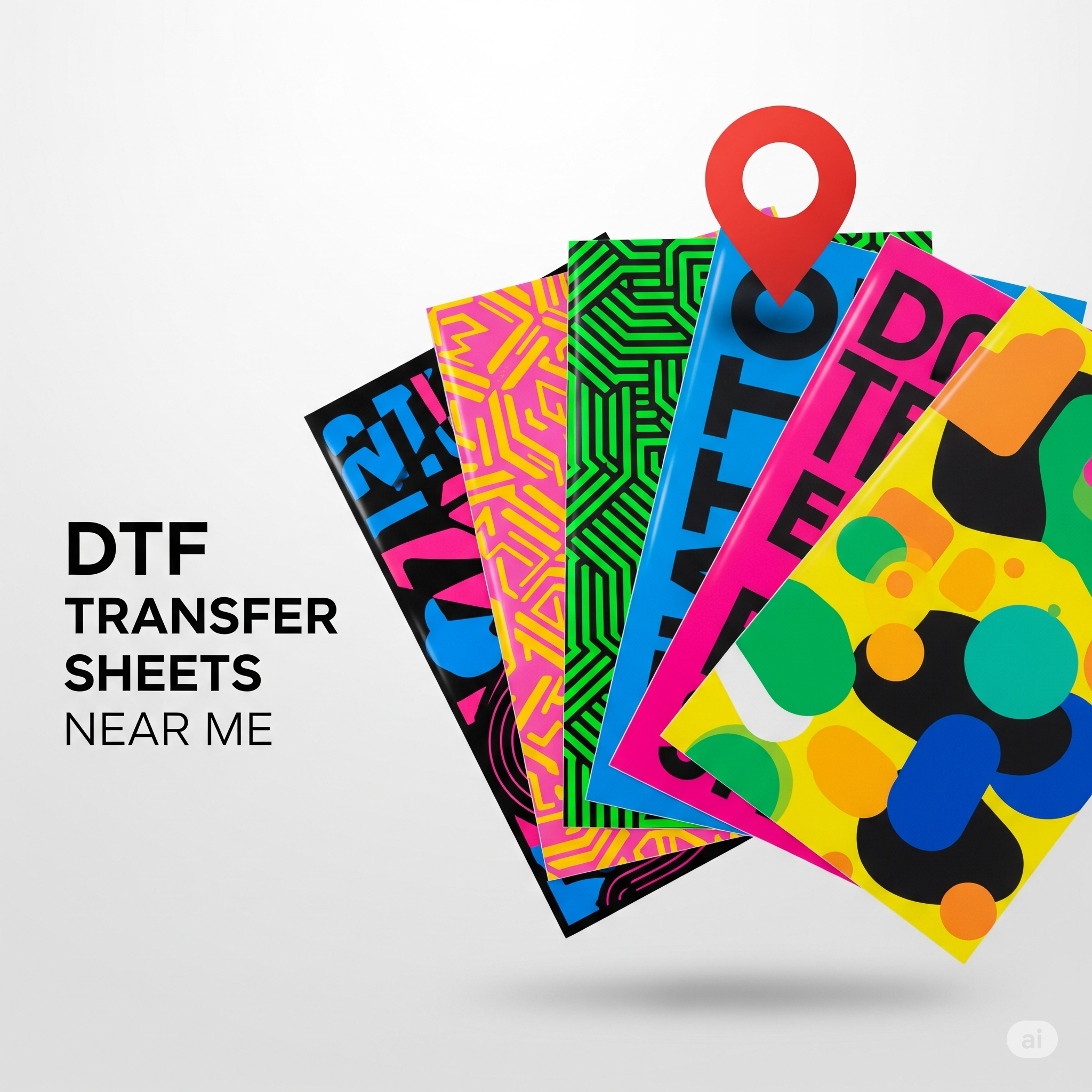DTF Transfer Sheets Near Me
