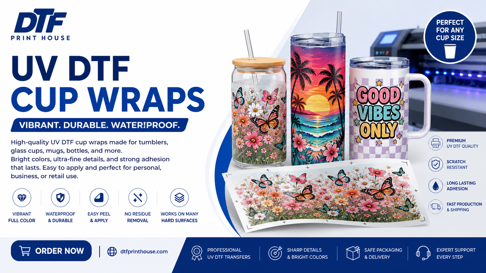 UV DTF Cup Wraps