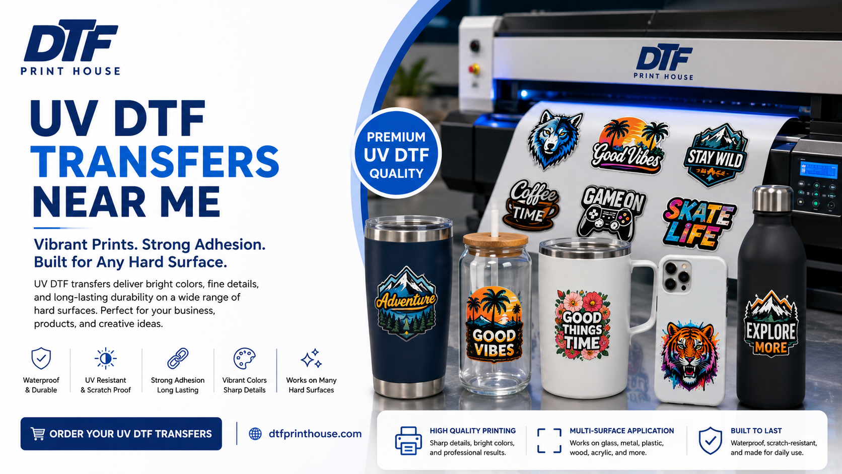 UV DTF Transfers Near Me